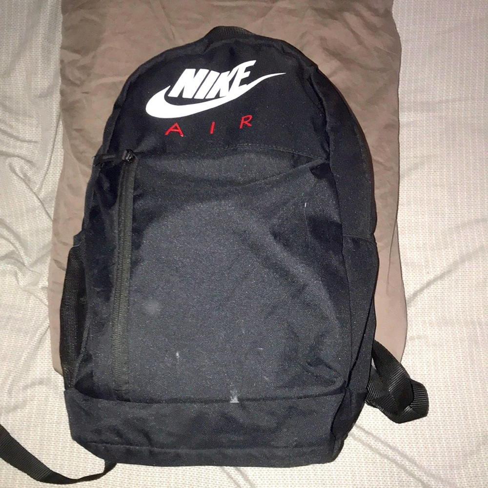 Nike Air - Backpack - Black - Red - White - Used